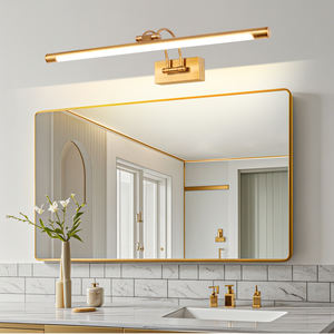 Lampe murale LED moderne de style nordique, nouvelle conception, pour hôtel, intérieur, IP44, réglable, pour salle de bain, éclairage mural artistique - Product Image 5