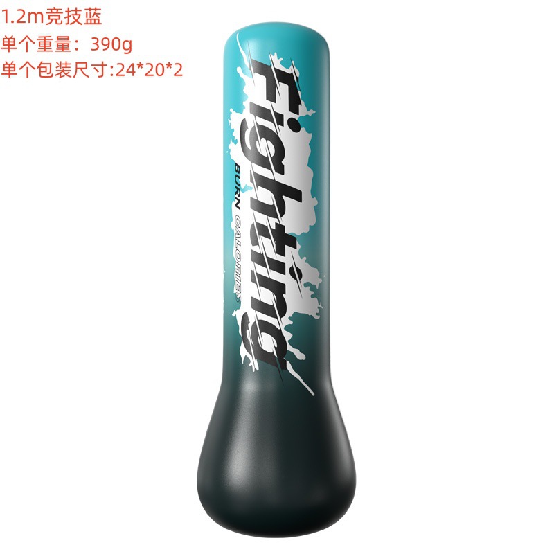 Poteau de boxe bleu compétitif de 1,2 m