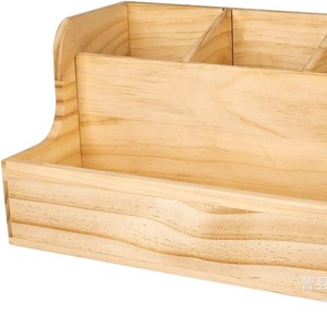 Organizador de Cocina de Madera para Cubiertos y Condimentos con Soporte para Espátulas y Cuchillos, Capacidad para 10 Piezas - Product Image 5