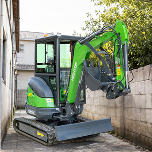 Excavatrice sur chenilles HIGHTOP HT25J, mini-excavatrice compacte de 2,5 tonnes pour la pose de canalisations souterraines et le creusement en ferme intérieure - Product Image 3