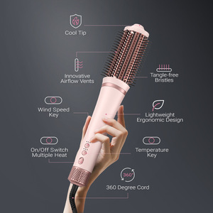 Sèche-cheveux à grande vitesse avec peigne, 110000 tr/min, 1500 W, moteur sans balais, flux d'air puissant, usage domestique - Product Image 3
