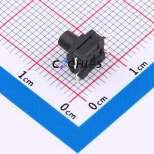 SMG-13T-H070A1 Tactile Switch SMD-4P,6.2x6.2mm Switch Single Pole Single Throw Round Button 2.5N 6.15mm - Product Image 2