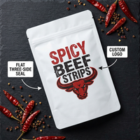 YOUYI - Sobres de Plástico Impresos Personalizados con Sellado Térmico para Alimentos, Sobres Vacíos de Papel de Aluminio para Salsa de Chile, Kétchup y Otros Salsas