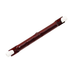 Ampoules halogènes <span class=keywords><strong>R7S</strong></span> J118 Ruby, lampe chauffante à support, tube chauffant en verre de quartz, 175-500W, angle de faisceau 360°, dimmable, 110-240V, 2700-6500K - Product Image 2