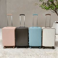 Maleta con Ruedas Giratorias, Estructura de Aluminio Resistente, Diseño Personalizado, Material de PC, Equipaje de Viaje de Lujo, Precio al por Mayor