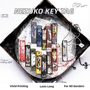 พวงกุญแจป้ายตัวการ์ตูนเจ็ทพวงกุญแจผ้าทอลายการ์ตูนพวงกุญแจอะนิเมะสำหรับติดรถยนต์พวงกุญแจรถจักรยานยนต์ - Product Image 4