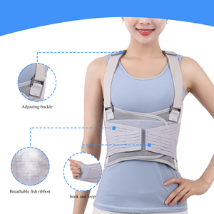 Soporte ortopédico ajustable para espalda con cintura elástica y banda para <span class=keywords><strong>las</strong></span> <span class=keywords><strong>costillas</strong></span>, ideal para la recuperación de la fractura de costilla postoperatoria - Product Image 2