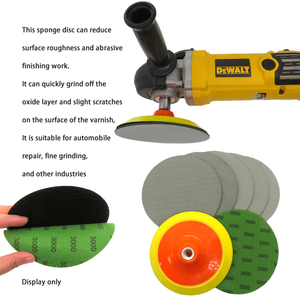 6 inç 998A cırt cırt zımpara sünger zımpara köpük kum disk piramit köpük disk mobilya parlatma ve Metal pas alma için - Product Image 6