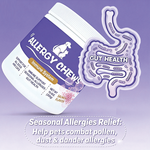 <strong>Dog</strong> Allergy Chews with <strong>Fish</strong> <strong>Oil</strong> &amp; Probiotics - Seasonal Itching Relief, Immune &amp; Skin Support (ODM/OEM) - Product Image 3
