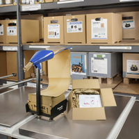 Machine à plier le papier kraft pour emballage rapide et facile Smartfill M, 100 % recyclable, résistante aux chocs