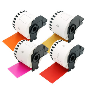 Rollo de etiquetas de envío de papel térmico <span class=keywords><strong>Brother</strong></span>, 62mm X 30,48 M, compatible con impresoras de etiquetas <span class=keywords><strong>Brother</strong></span> DK 22205 y <span class=keywords><strong>QL</strong></span>, - Product Image 3