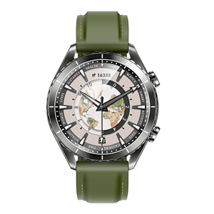 2025 New Arrival người đàn ông của kinh doanh Smartwatch 1.43 "AMOLED màn hình 360 xoay NFC Silicone ban nhạc IP68 không thấm nước Heart Rate Monitor - Product Image 1