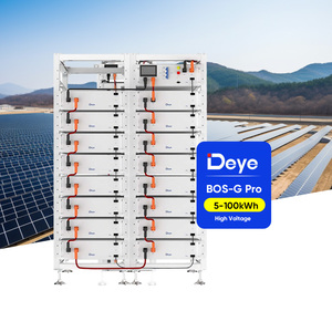 DEYE ESS BOS-G Pro 51.2V 100Ah 고전압 데이 리튬 태양광 배터리 10Kwh 50Kwh 100kwh 상업용 산업용 HV 배터리 - Product Image 1