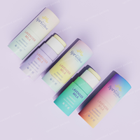Emballage personnalisé de tubes ronds à visser pour maquillage surligneur de luxe 5 8 15 25 45 50 65 ml pour conteneur de stick déodorant