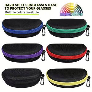Promotional Oxford Cloth Zipper <b>Case</b> Custom Logo Personalized Portable Cycling <b>Glasses</b> Storage - Product Image 2