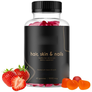 Aurevia Gummies per la Crescita di <span class=keywords><strong>Capelli</strong></span> <span class=keywords><strong>e</strong></span> Pelle con <span class=keywords><strong>Vitamine</strong></span> per la Salute di <span class=keywords><strong>Capelli</strong></span> <span class=keywords><strong>e</strong></span> <span class=keywords><strong>Unghie</strong></span> - Integratori Nutrizionali - Product Image 1
