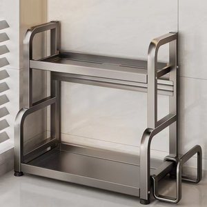 Étagère multi-niveaux robuste de qualité supérieure pour le <span class=keywords><strong>rangement</strong></span> des articles ménagers et des ustensiles de cuisine - Product Image 3