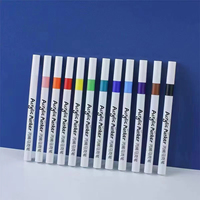 Prix d'usine – Marqueurs de peinture pour étudiants 12/24/36/48/60 couleurs, stylos aquarelle, ensemble de marqueurs acryliques 12-60 couleurs