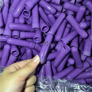 Tube nasal PM coloré DIY avec noyau en coton, bouchon nasal, tube d'<span class=keywords><strong>inhalation</strong></span> en plastique, tube d'emballage, aide à la pativité nasale - Product Image 4