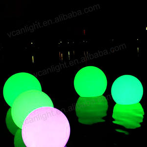 ไฟ LED กลางแจ้ง ควบคุมด้วยรีโมท กันน้ำระดับ IP68 เปลี่ยนสีได้ 16 สี ใช้งานได้ 8 ชั่วโมง <span class=keywords><strong>แบตเตอรี่</strong></span>ลิเธีย<span class=keywords><strong>ม</strong></span>แบบชาร์จได้ ขนาดเส้นผ่านศูนย์กลาง 20 ซม. - Product Image 5