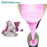 Silicone platine 30A pour la fabrication de moules en béton/pierre, caoutchouc de silicone RTV-2