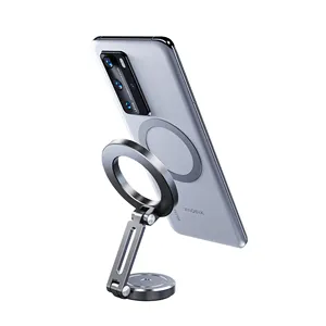 Boneruy Z15P Multi Function Magnet Portable Mobile Phone Holder Universal Aluminum Alloy Car Phone Holders For Tesla