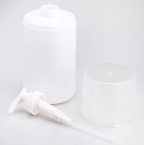 Botellas de Bomba Sin Aire de HDPE de 250-500 ml con Logotipo Personalizado al por Mayor, Envases de Vacío Blancos para Crema con Protección UV, Frascos de Plástico Vacíos Portátiles - Product Image 2