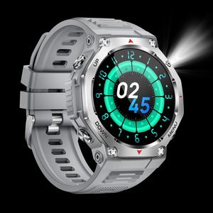 Reloj Inteligente Deportivo KT85 con Pantalla Redonda AMOLED, Resistente al Agua 5ATM, con Linterna, Monitor de Sueño, Rastreador Deportivo, para Hombre - Product Image 6