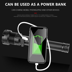 Đèn Pin XHP90 2500 Lumen, Đèn Pin Siêu Sáng, Có Thể Phóng To, Có Cổng Sạc USB, Dùng Để Đi Bộ, Leo Núi - Product Image 5