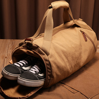 Sac de voyage et de sport imperméable personnalisé avec logo, doublé, pour hommes et femmes
