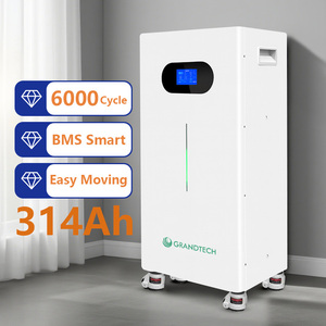 Batterie murale au lithium LiFePO4 24V 48V pour énergie solaire, 5kW 10kW 16kW, 100Ah 200Ah 314Ah, plus de 6000 cycles, pack Power Wall 48 Volts - Product Image 1