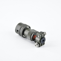 Connecteur circulaire femelle à baïonnette 3 broches en alliage d'aluminium RSHK American Standard MS3116F-8-33S, indice de protection IP67, pour l'aérospatiale