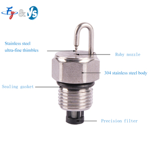 1/8 "thép không gỉ làm mát impingement nước áp lực cao sương mù Pin Ruby sương mù phun vòi phun cho cảnh quan rừng - Product Image 2