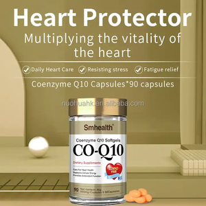 Coenzyme Q10 Gélules Molles 500mg Complément Alimentaire pour la Santé Cardiaque des Adultes Soutien Antioxydant Marque Blanche - Product Image 2
