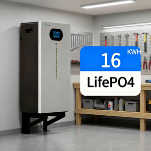 แบตเตอรี่พลังงานแสงอาทิตย์ 15KWH 16kWh 51.2V แบบติดผนัง ไม่เปลืองพื้นที่ - Product Image 1