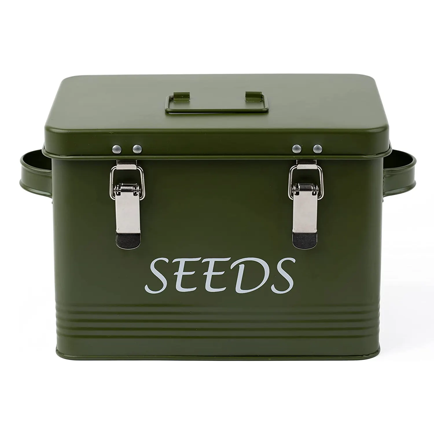 Saatgut Aufbewahrung sbox Garden Seed Packet Storage Organizer Samen box mit Trennwänden