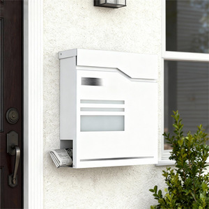Boîte <span class=keywords><strong>aux</strong></span> <span class=keywords><strong>lettres</strong></span> murale OEM mini, armoire de rangement extérieure de Noël, boîte d'emballage étanche et antirouille pour jardin - Product Image 5