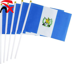 工場直販 グアテマラ国旗シリーズ商品 グアテマラ国旗ブレスレット、手袋、スカーフセット 販促ギフト用 - Product Image 2