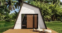 Maison préfabriquée unique, Tiny House Unity, entièrement meublée, maisons à panneaux sandwich, petites cabanes, mini-maison, pod de jardin de luxe, moderne