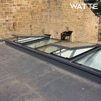 Persiana Enrollable de Aluminio de Instalación Fácil, Moderna, Horizontal, de Apertura Superior, con Estructura de Rotura de Puente Térmico, Automática y Suave para Villa