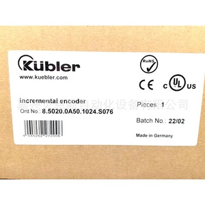 Kuebler ตัวเข้ารหัสแบบเพิ่ม8.5020.0050.1024สายเคเบิล S145นำไปสู่ศูนย์เปิด - Product Image 2