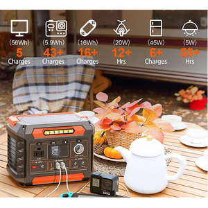 Camping Outdoor Energy Storage Home Backup Portable 78000mAh Bank Solar Station 300W A3B Solar Portable Power - Product Image 2