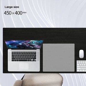 Tapis de souris en verre trempé tapis de souris de jeu par sublimation <span class=keywords><strong>grand</strong></span> tapis de <span class=keywords><strong>bureau</strong></span>, OEM quantité minimale de commande 1 impression verre personnalisé motif dur étanche - Product Image 5