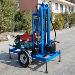 Macchina Perforatrice per Pozzi d'Acqua da 150 m su Rimorchio, Trivella Idraulica Diesel per Pozzi d'Acqua per Irrigazione Agric - Product Image 4