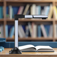 Scanner de livres 16MP automatique OCR A3 Document Camera USB en stock Bibliothèque PDF consultable Tiff