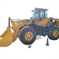 5Ton SDLG L956F Loader Bekas Backhoe Loader untuk Pemindahan Tanah Kondisi Bagus Mesin Teknik Konstruksi