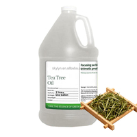 Minyak Esensial Tea Tree untuk Rambut dan Jerawat - 100% Murni Alami dari Daun Melaleuca Alternifolia China, Distilasi Uap, Azurecopse, Pereda Nyeri