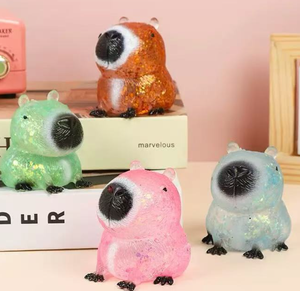 Juguete Antiestrés de TPR con Forma de Capibara, Colorido, con Relleno de Maltosa, para Niños y Niñas de 5 Años en Adelante, Venta al Por Mayor - Product Image 5