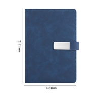 Ensemble cadeau promotionnel d'affaires de luxe personnalisé 2025 avec boîte, comprenant un gobelet isotherme en métal et un carnet de notes pour cadres
