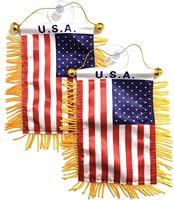 Vente en gros de mini-drapeaux de l'État du Nouveau-Mexique (États-Unis) de 4*6 pouces, mini-drapeaux à suspendre à la fenêtre, mini-drapeaux pour voiture, petits drapeaux pour la décoration du rétroviseur